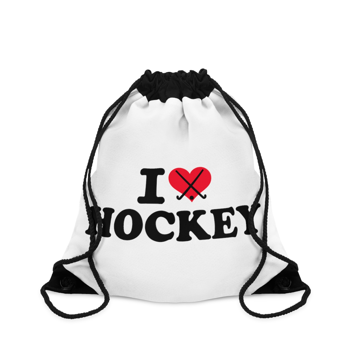 Personalized Hockey Drawstring Cinch Bag -  Canada